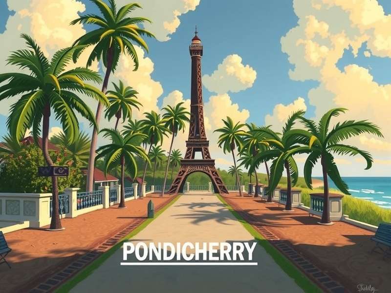 Pondicherry French Trail Game Cover Art